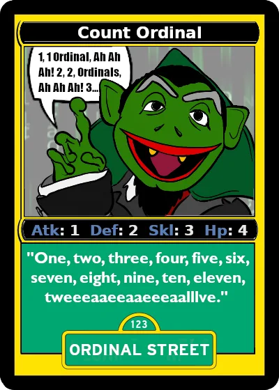 COUNTORDINAL