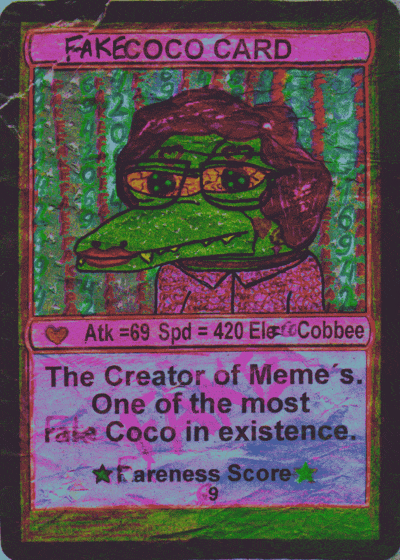 FAKECOCOCARD