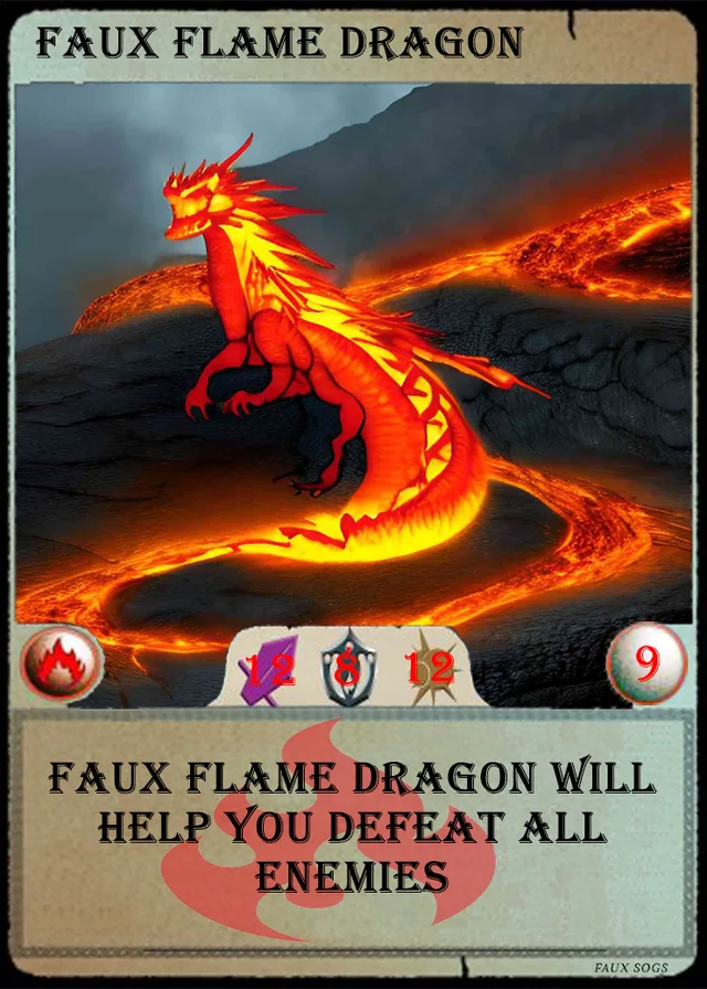 FAUXFLAMEDRG