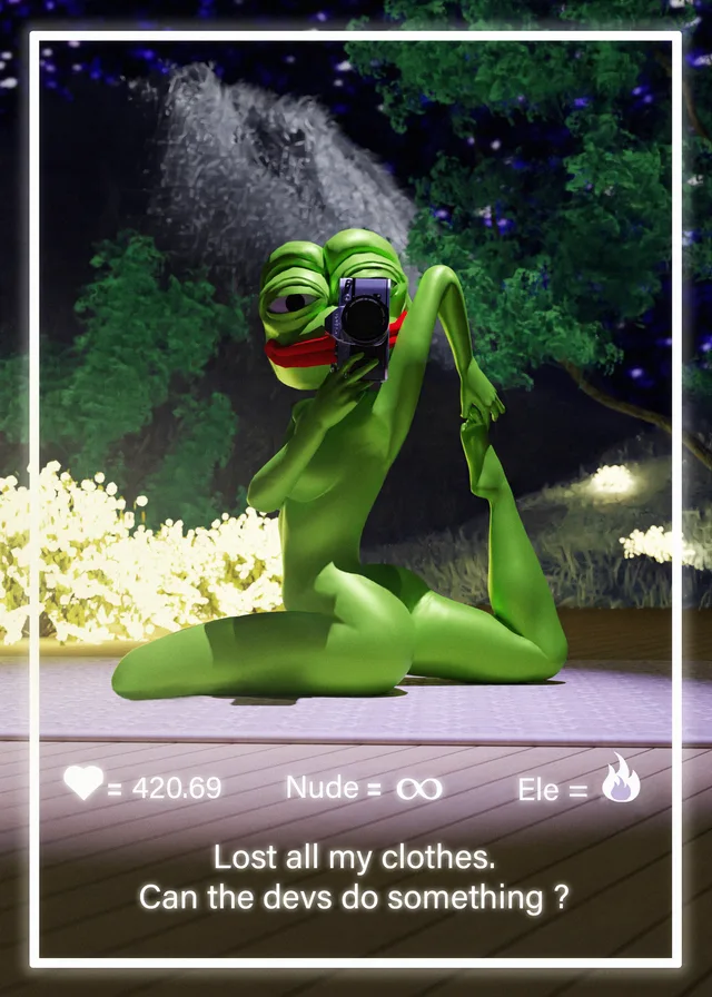 NUDEPEPEGIRL