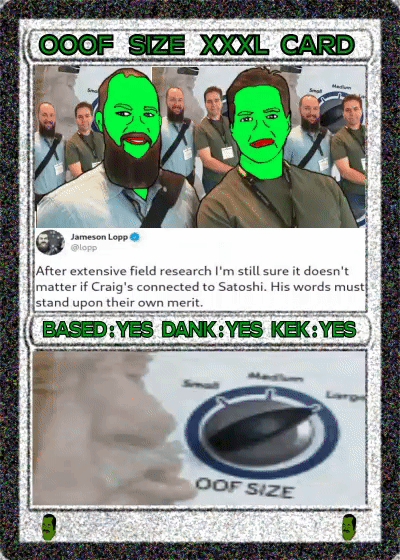 OOOFSIZECARD