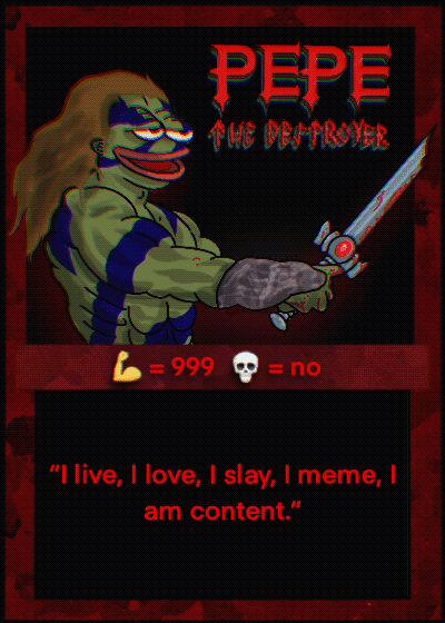 PEPEDESTROY