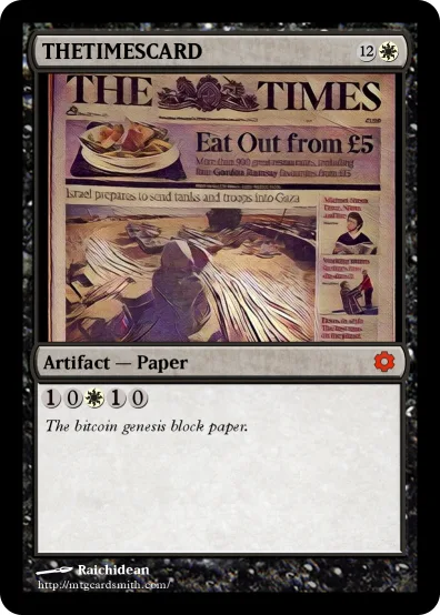 THETIMESCARD